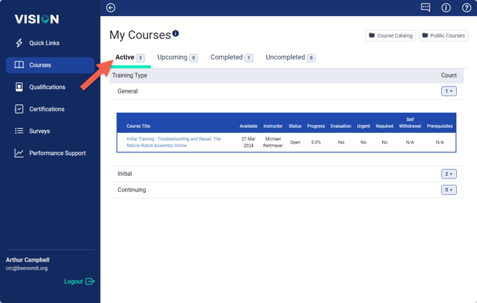 My Courses