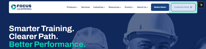 VISION customer portal